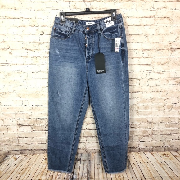 kensie high rise jeans